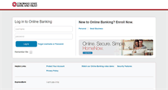 Desktop Screenshot of onlinebanking.csbt.com